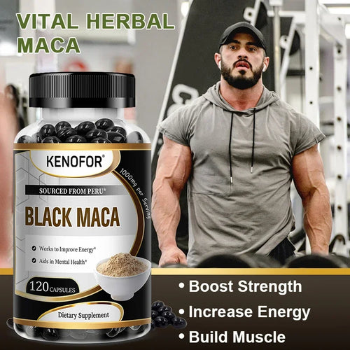 Best Maca for Men and Women Relieves Fatigue Anxiety, Increases Vitality, Improves Stamina and Immunity